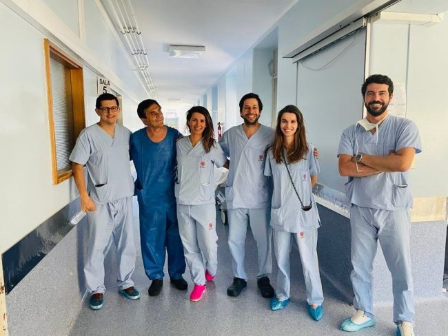 Artroscopia da Anca em novo flying to surgeon, Hip arthroscopy in new flying to surgeon